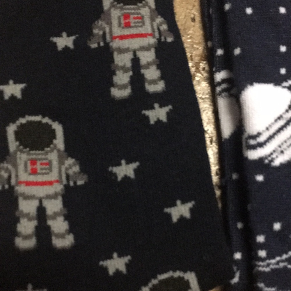 Men’s Space Socks - Picture 2 of 6
